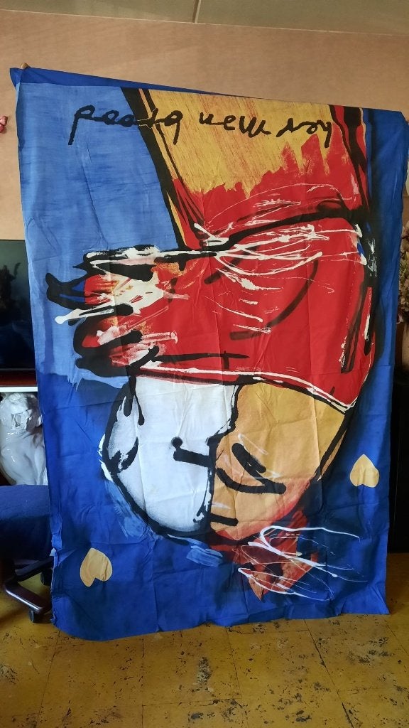 Herman brood laken, Nieuw, Ophalen of Verzenden, Modern, Wandkleed