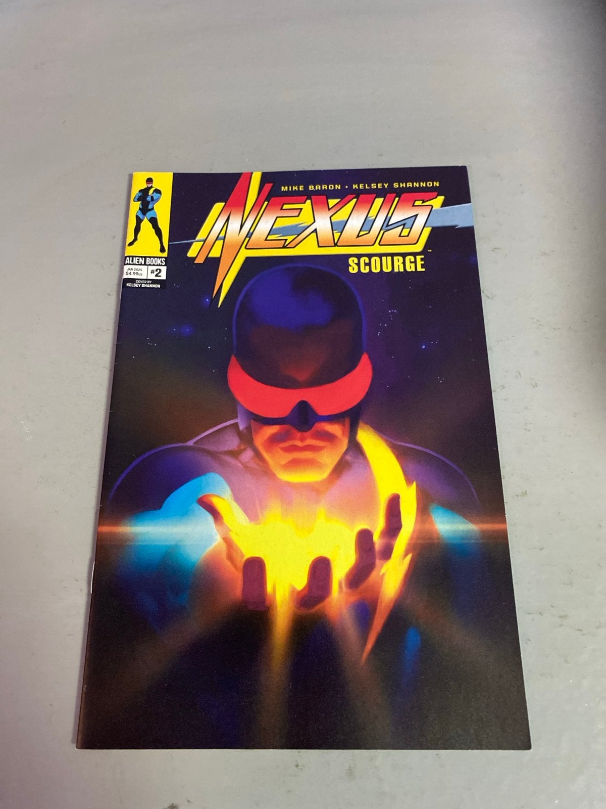Nexus Scourge #2 - Alien Books Comic - Mike Baron, Boeken, Strips | Comics, Zo goed als nieuw, Eén comic, Amerika, Ophalen of Verzenden