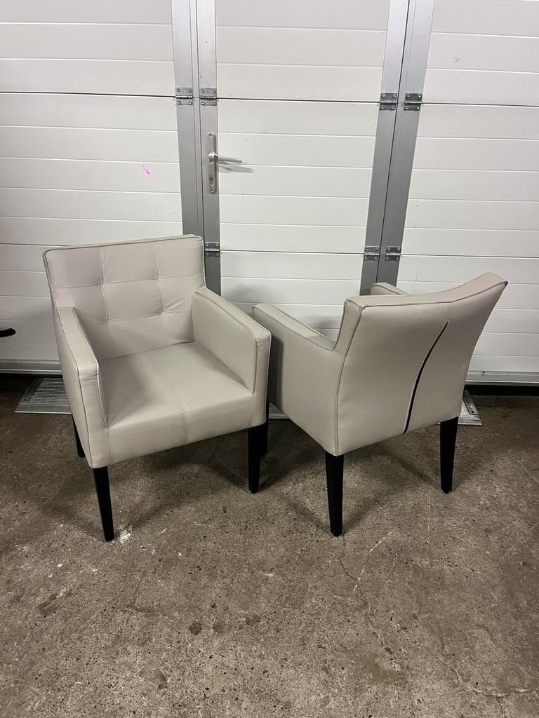 Partij 45 stuks Horeca, bistro, kantine zorgstoelen nieuw, Ophalen, Bruin, Zo goed als nieuw, Vijf, Zes of meer stoelen