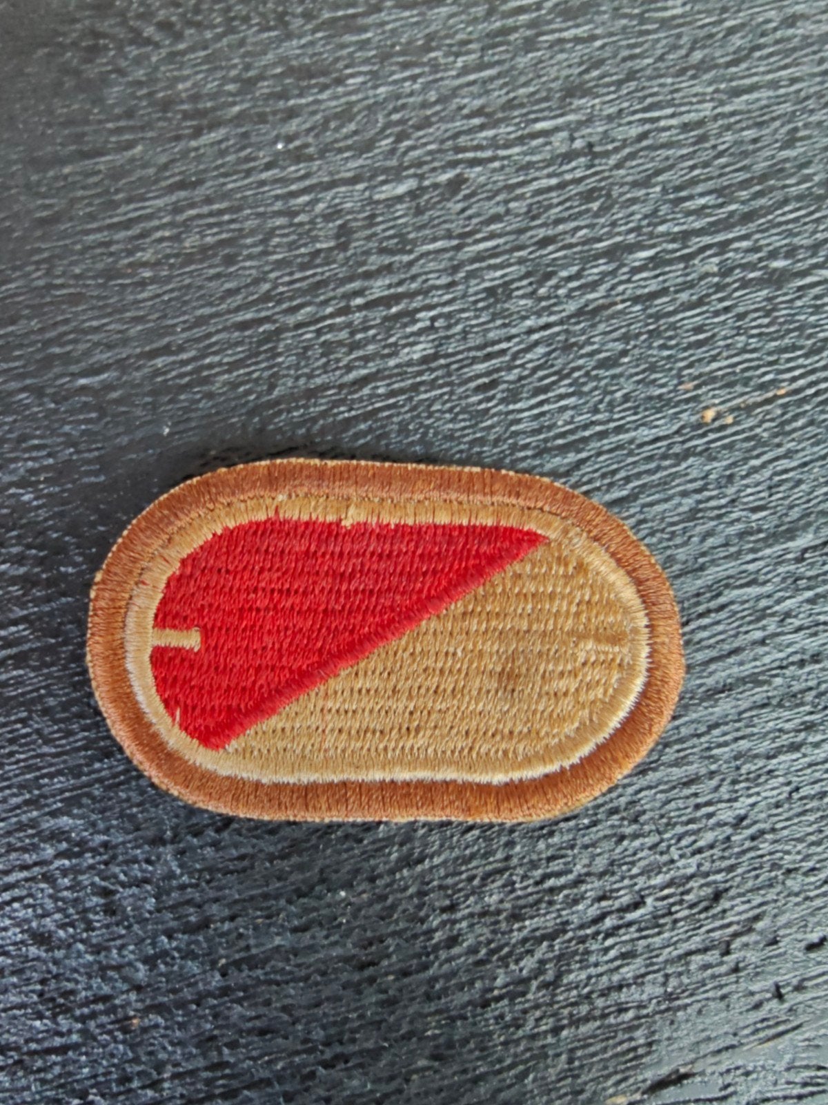 U.S. Army 33rd Cavalry Regiment 1st Squadron Oval Patch, Ophalen of Verzenden, Luchtmacht, Amerika, Embleem of Badge