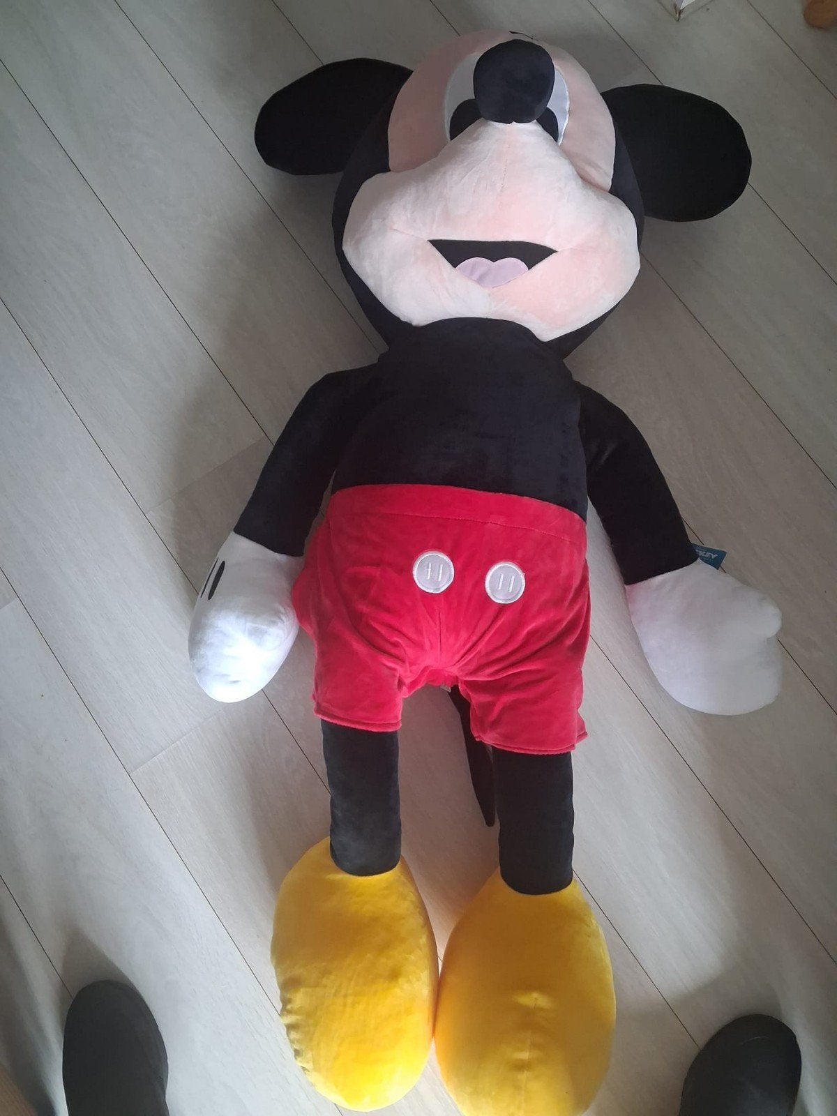 Grote nieuwe Mickey Mouse knuffel Disneyland Parijs, Disney, Disney, Overige typen, Nieuw