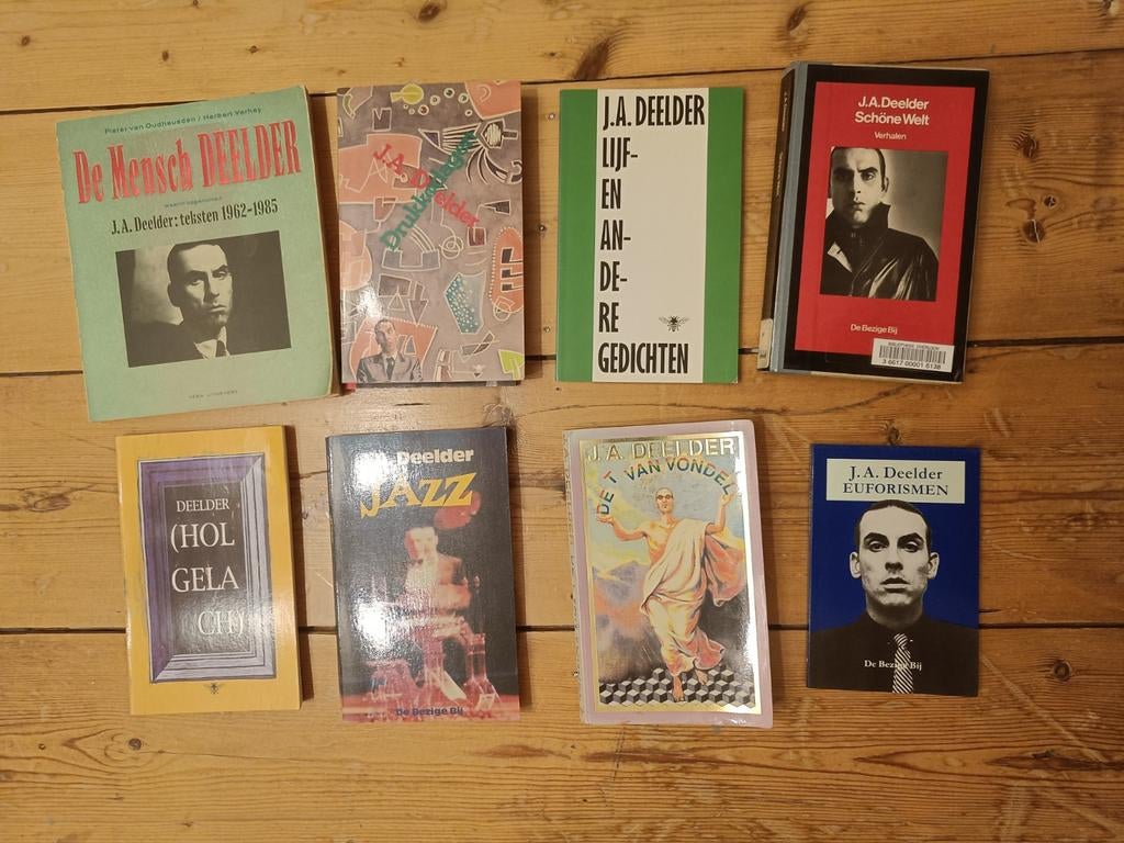 J.A. Deelder 10 boeken, Ophalen of Verzenden