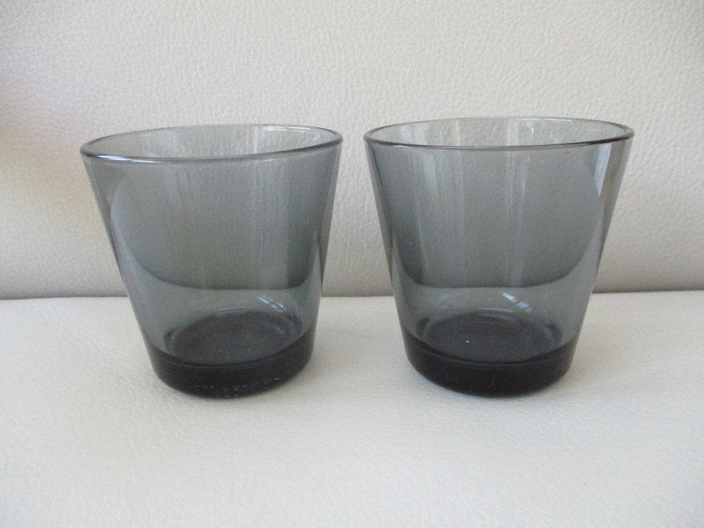 Iittala - Kaj Franck - Kartio - design - Finland, Ophalen of Verzenden, Zo goed als nieuw, Grijs, Overige merken