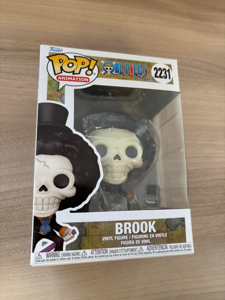 Brook #2231 Funko Pop! Animation One Piece Vinyl Figure, Funko Europe, Ophalen of Verzenden, Zo goed als nieuw, 4th floor, 1 Queen Caroline St, London W6 9YN, Verenigd Koninkrijk