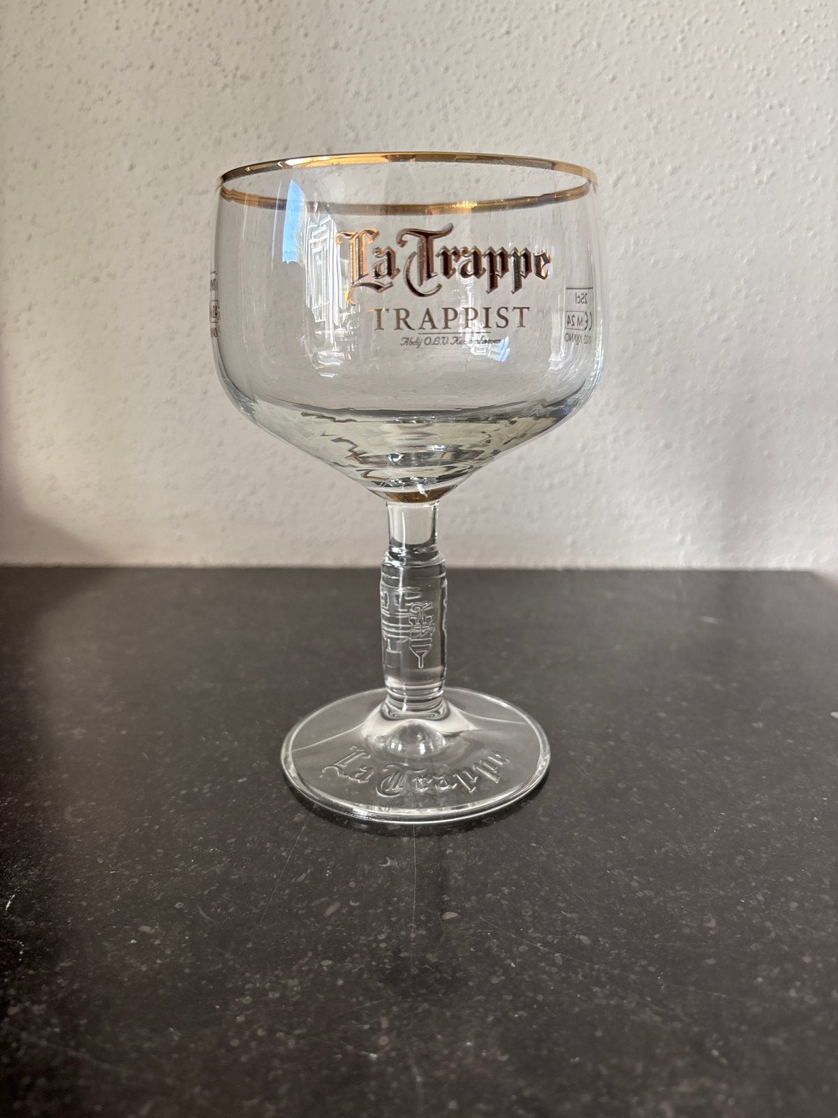 La Trappe Trappist Bierglas - Half Pint, Ophalen of Verzenden