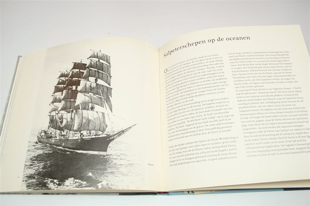 Windjammers in Delfzijl — Chilisalpeter Route Scheepvaart, Ophalen of Verzenden, Zo goed als nieuw