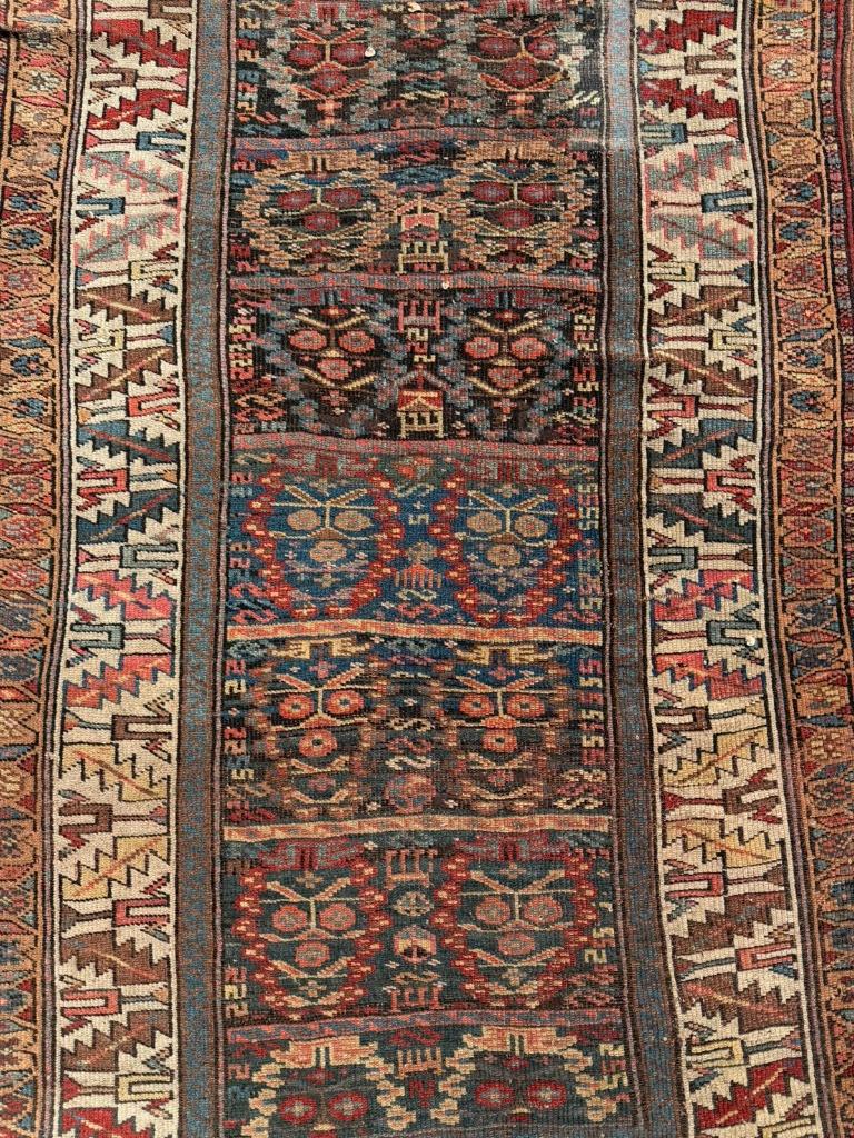 Antike Perzisch Tapijt Kurdistan (Antique runner) 290x110 cm, Gebruikt, Wol, 200 cm of meer, Ophalen of Verzenden