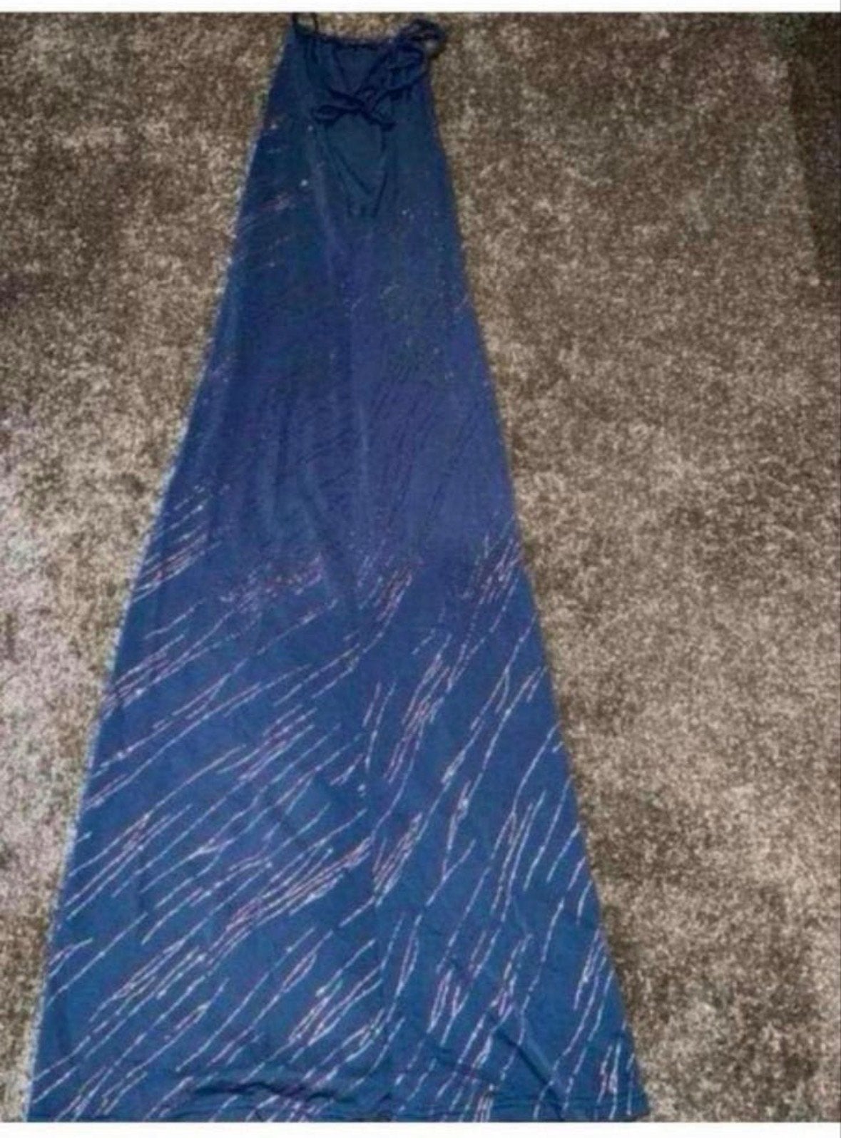 Gala/Feest Jurk Grijs met Roze Glitters Maat S, Kleding | Dames, Ophalen of Verzenden, Zo goed als nieuw, Maat 36 (S), Grijs