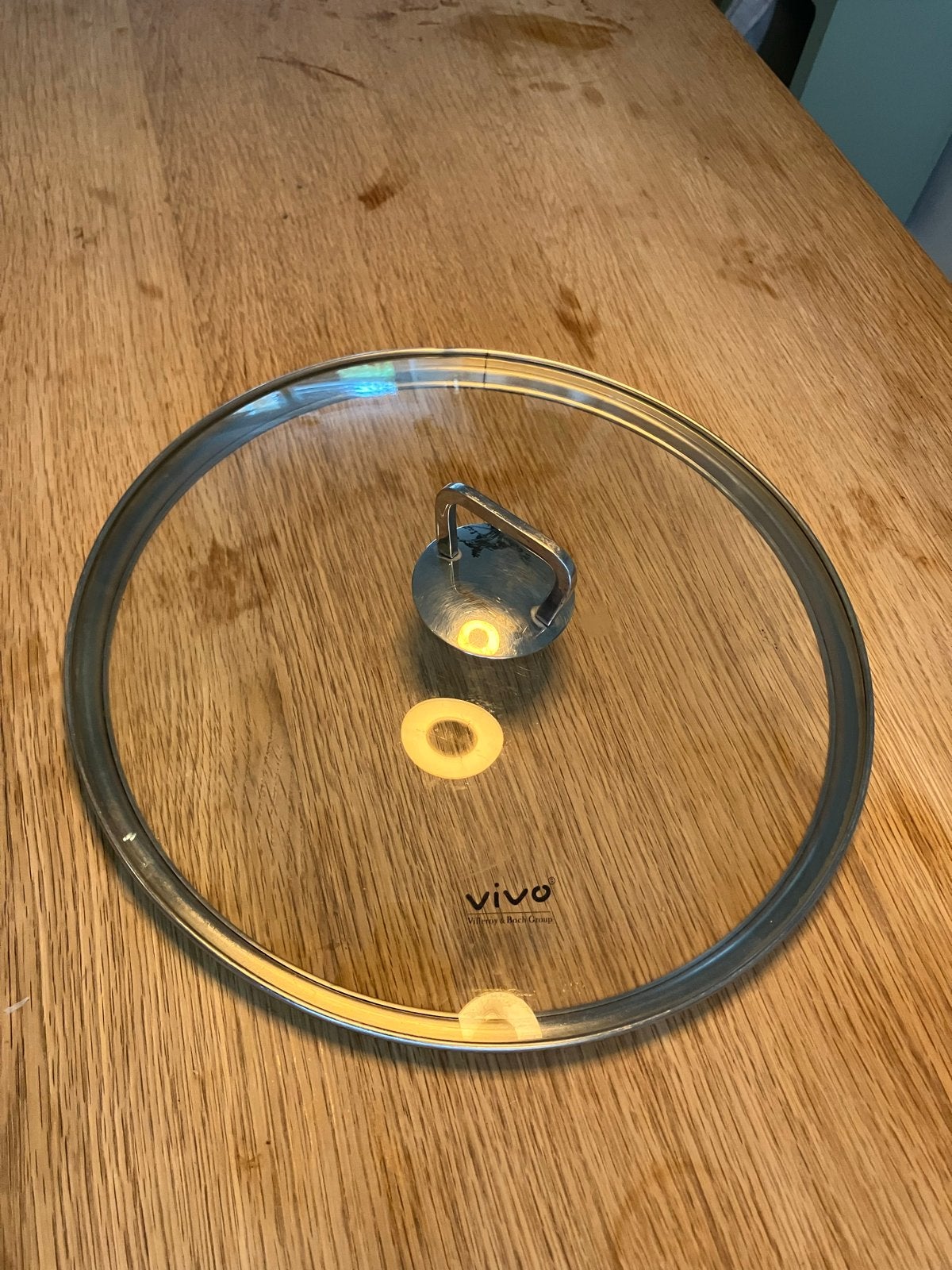 Vivo Glazen Deksel - 30 cm gratis, Huis en Inrichting, Ophalen of Verzenden, Zo goed als nieuw, Overige merken, Glas