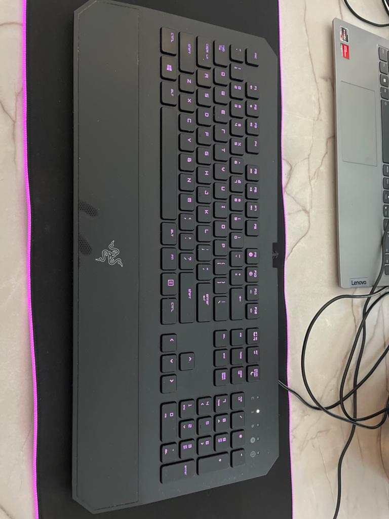 Razer deathstalker chroma, Computers en Software, Ophalen of Verzenden, Zo goed als nieuw