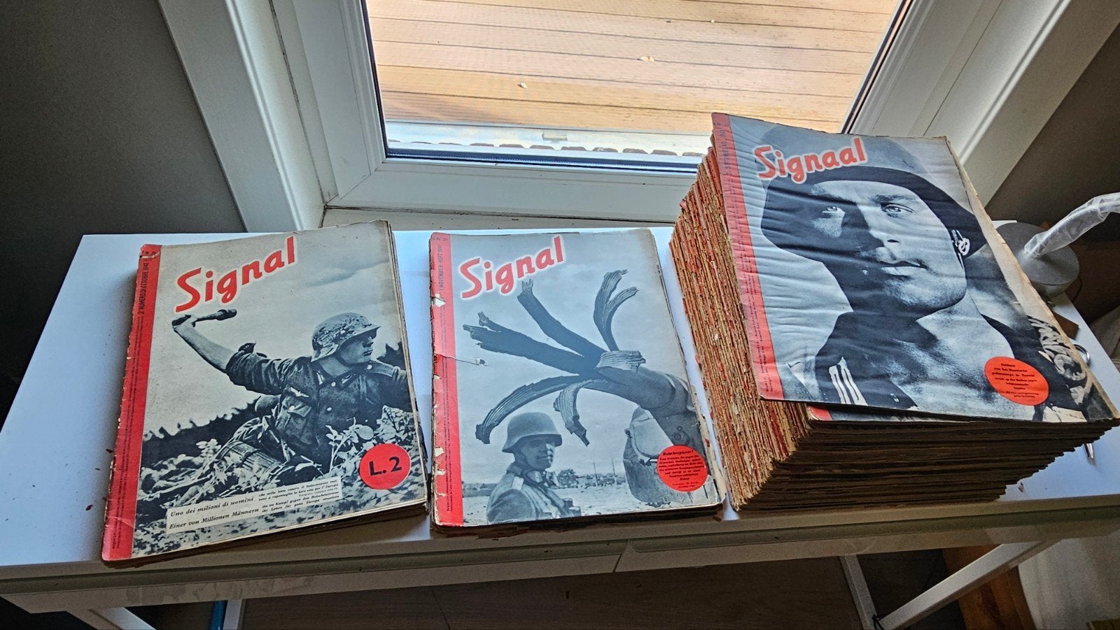 signaal/signal tijdschriften, Verzamelen, Ophalen of Verzenden, Landmacht, Nederland, Boek of Tijdschrift