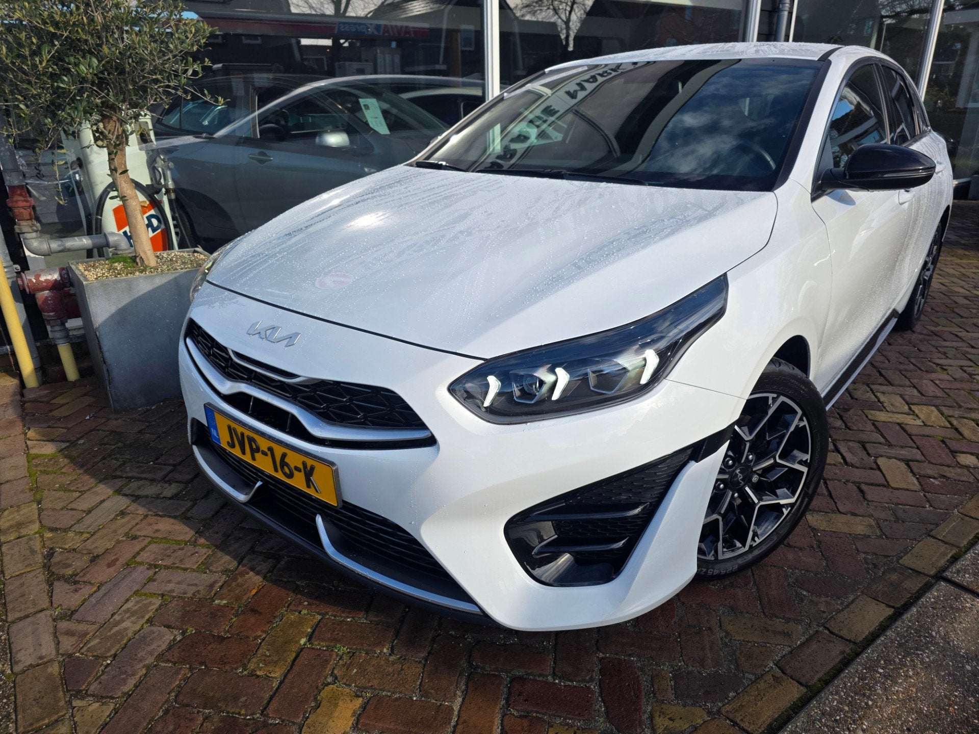 Kia PROCEED 1.5 T-GDi GT-Lineautomaat,metalic,lage km,mooie, Auto's, Gebruikt, 4 cilinders, 160 pk, Wit