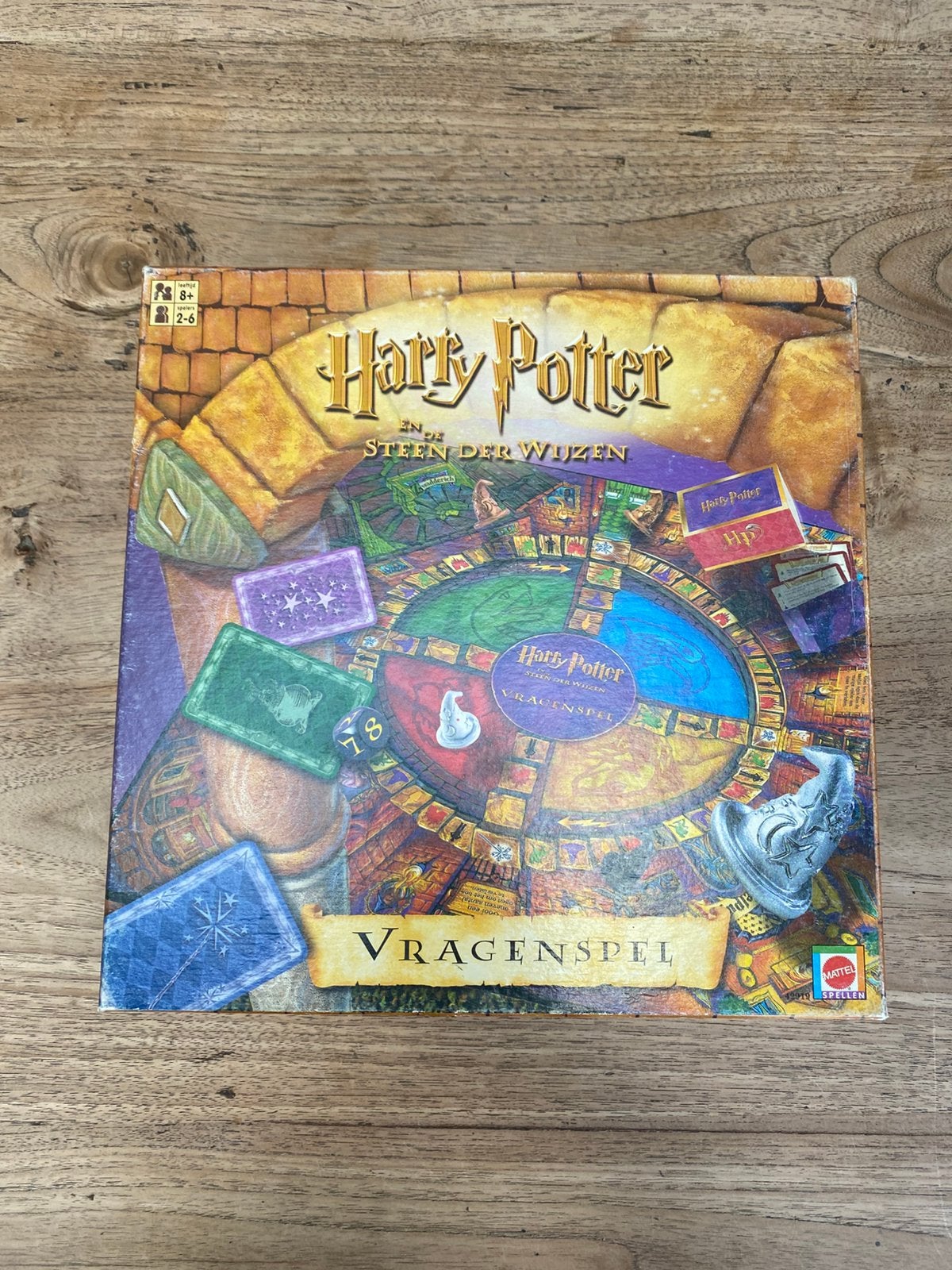 Mattel Harry Potter en De steen der wijzen vragenspel, zgan, Ophalen of Verzenden, Zo goed als nieuw