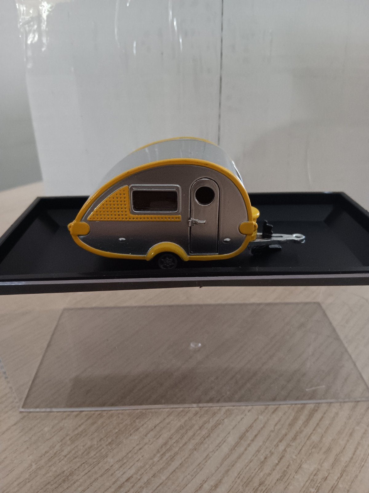 Miniatuur caravan model - Teardrop camper, Overige merken, 1:50 of kleiner, Overige typen, Ophalen of Verzenden