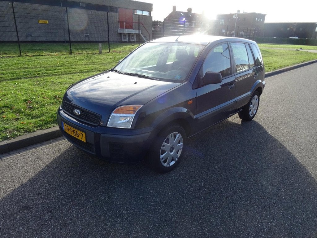 Ford Fusion 1.4-16V Cool & Sound, Auto's, Ford, Voorwielaandrijving, Gebruikt, Blauw, 49 €/maand