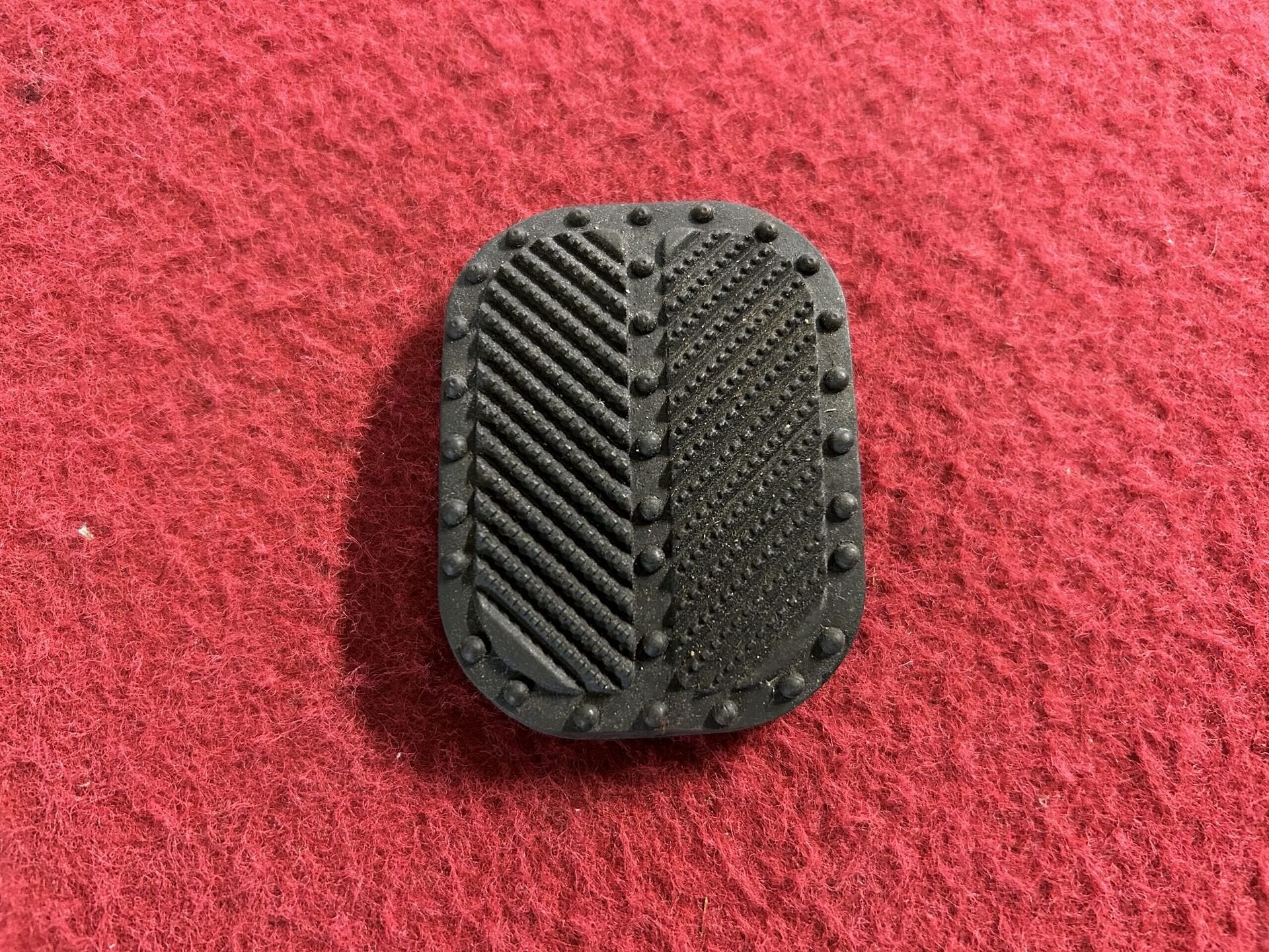 Fiat 124 Spider / 127 /128 rempedaalrubber, Gebruikt, -, -, Ophalen of Verzenden
