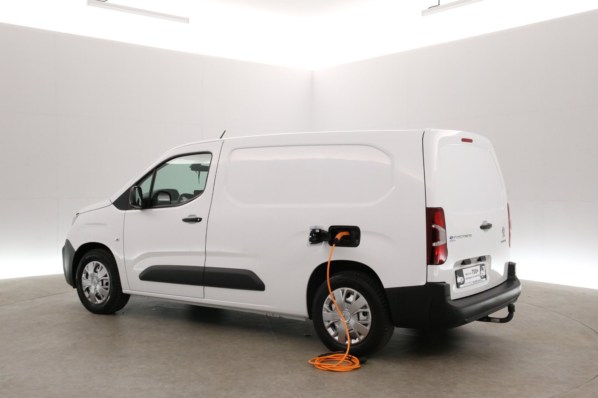 Peugeot e-Partner 50 kWh L2 | Snelladen | SOH 98% | Airco |, Auto's, Automaat, Gebruikt, Parkeersensor, Wit