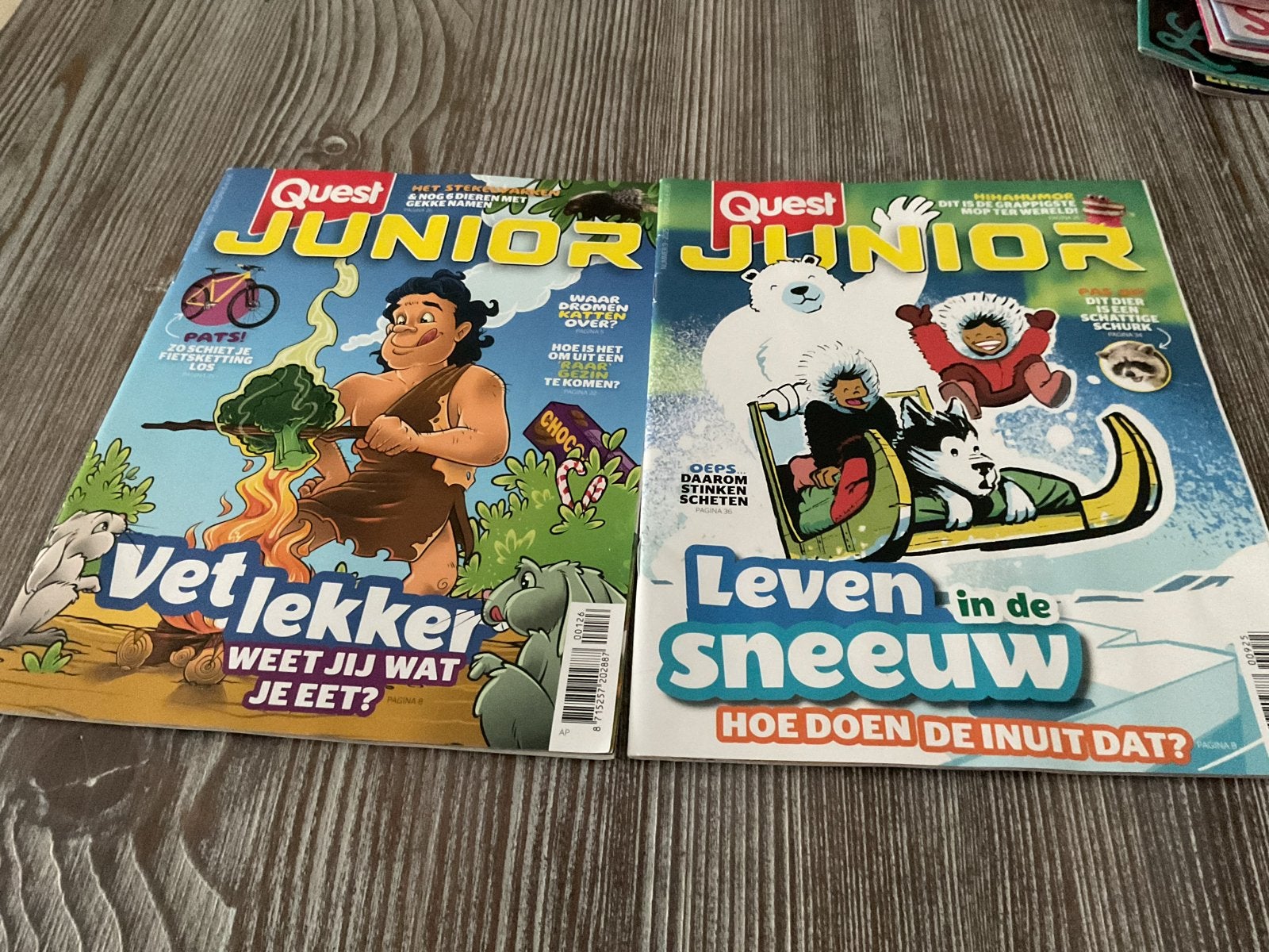 Quest Junior Tijdschriften - 2 stuks, Boeken, Ophalen of Verzenden, Zo goed als nieuw, Wetenschap en Natuur