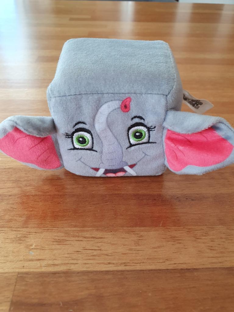 Lidl Jungle Mini Olifant Knuffel, Ophalen of Verzenden, Zo goed als nieuw, Olifant