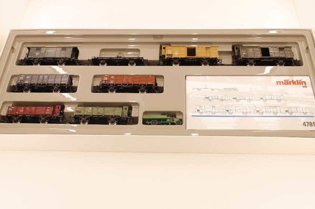 Marklin 4789 HO Achtdelige wagenset Deutscher staatsbahn, Wisselstroom, Wagon, Ophalen of Verzenden, Zo goed als nieuw