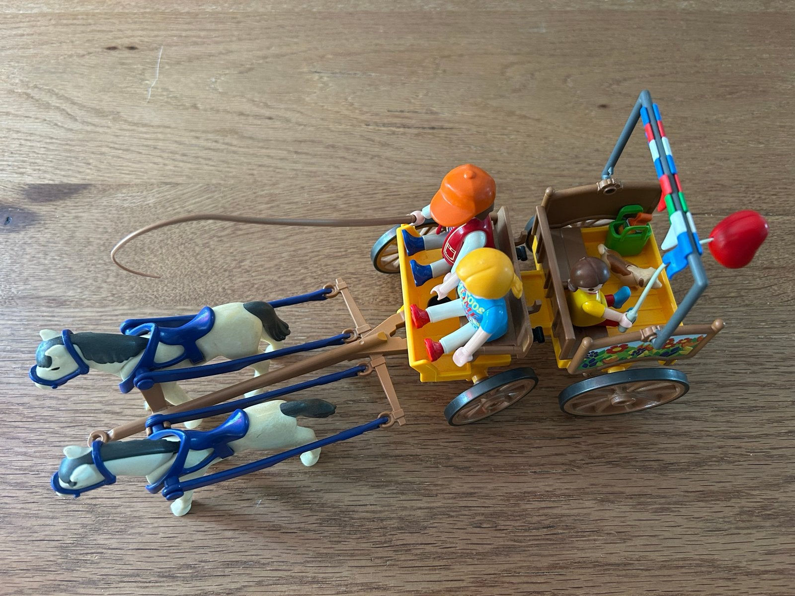 Playmobil Set 4186 met boekje - Paardenkoets, Ophalen, Complete set, Voertuig, Zo goed als nieuw