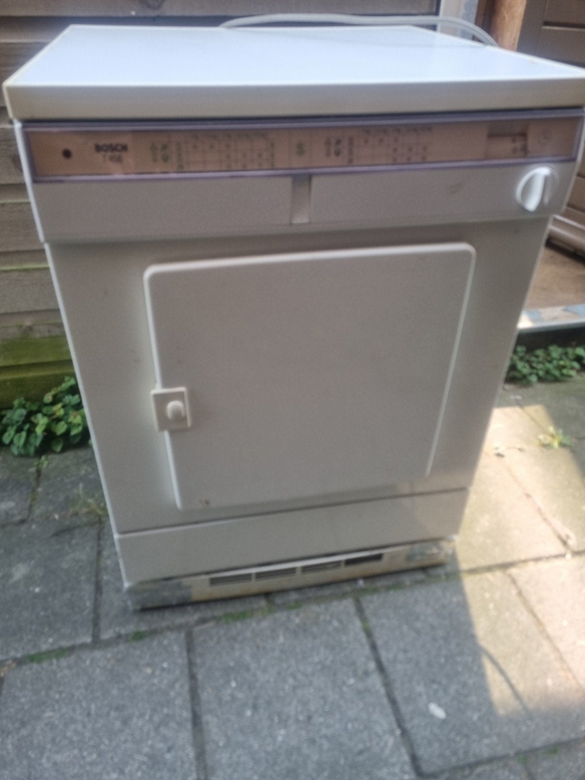 Wasdroger Bosch T456, Ophalen
