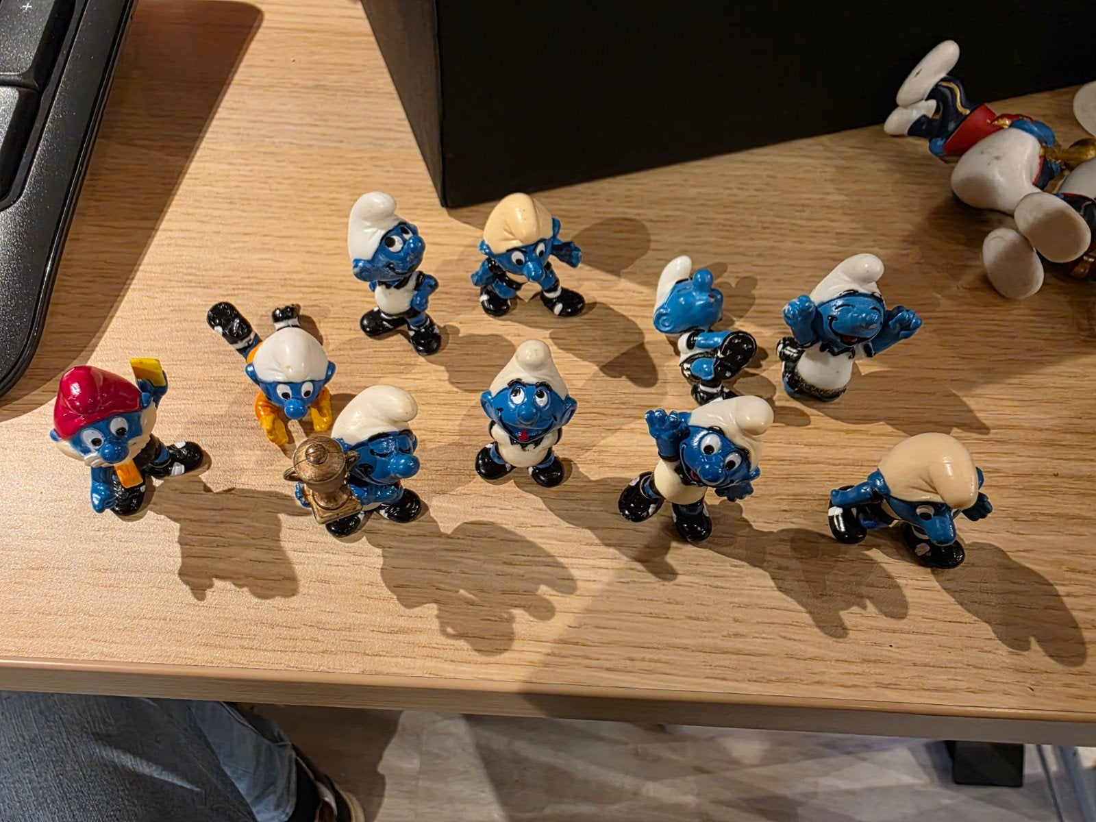 Smurfen Ferrero Peyo verzameling - 10 verschillende smurfen, Verzamelen, Ophalen of Verzenden, Gebruikt, Verschillende Smurfen
