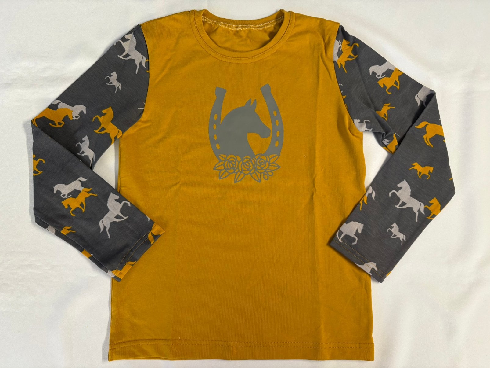 Shirt hoefijzer paard maat 134, Meisje, Geen, Nieuw, Ophalen of Verzenden
