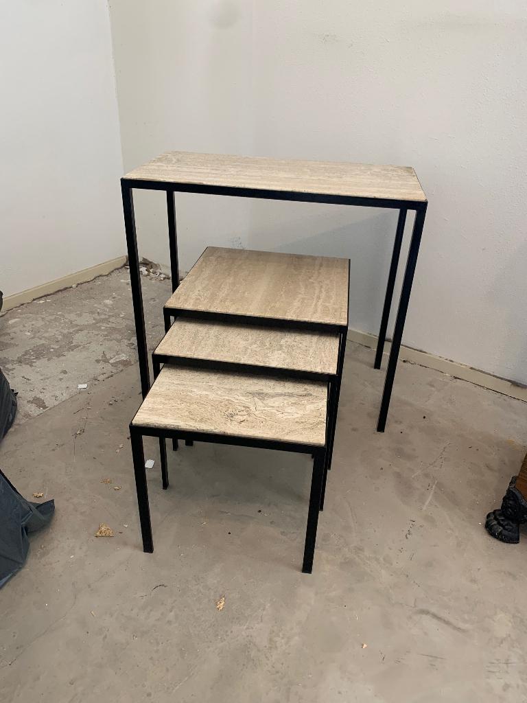 Pastoe bijzettafels vintage, Ophalen, Huis en Inrichting