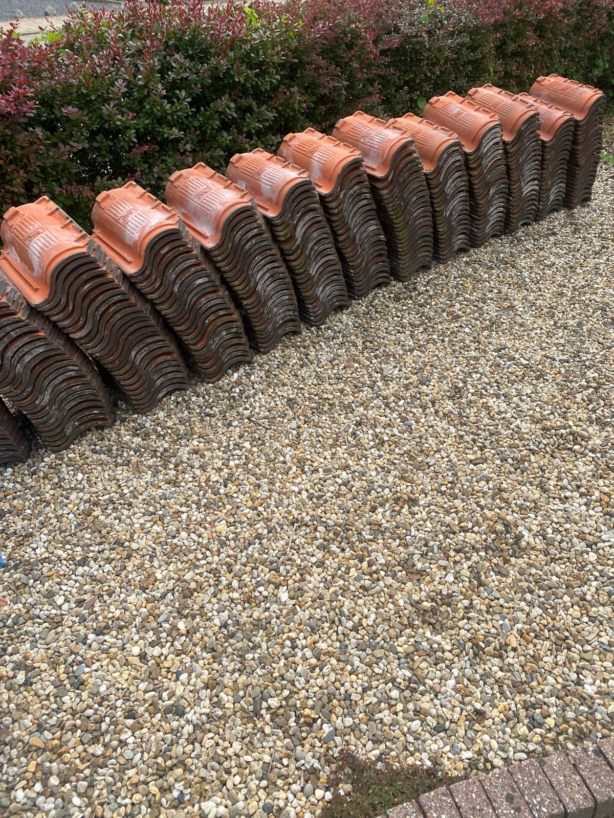 Verbeterde OVH dakpannen, Doe-het-zelf en Verbouw, Ophalen, Gebruikt, 15 m² of meer, Dakpannen