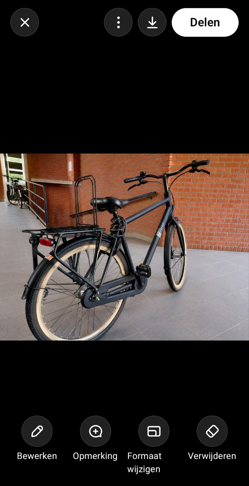 Gazelle Esprit T7 - Herenfiets - Zwart - 54 cm, Fietsen en Brommers, Velgrem, Versnellingen, Ophalen of Verzenden, Zo goed als nieuw