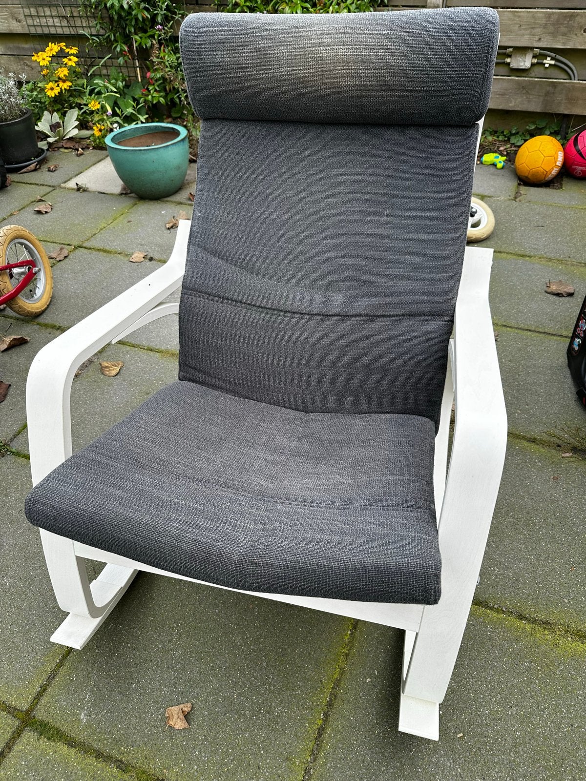 IKEA Poäng Schommelstoel - Gebruikt, Ophalen, Gebruikt, Hout, Eén
