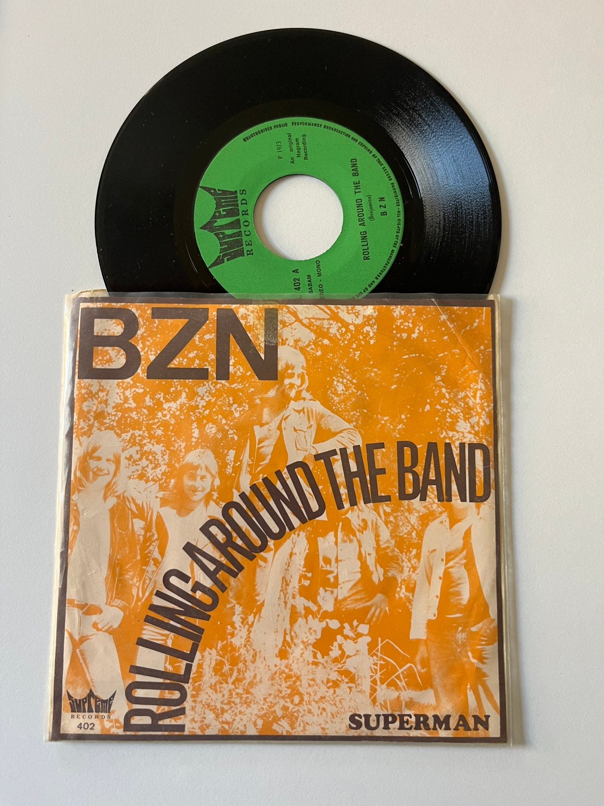 BZN “ Rolling around the band “, Cd's en Dvd's, Ophalen of Verzenden, Zo goed als nieuw, Pop