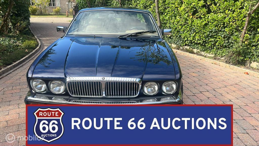Daimler XJ 4.0 Van den Plas | 1992 | Route 66 Auctions, Auto's, Overige merken, Overige carrosserieën, Zwart, Bedrijf