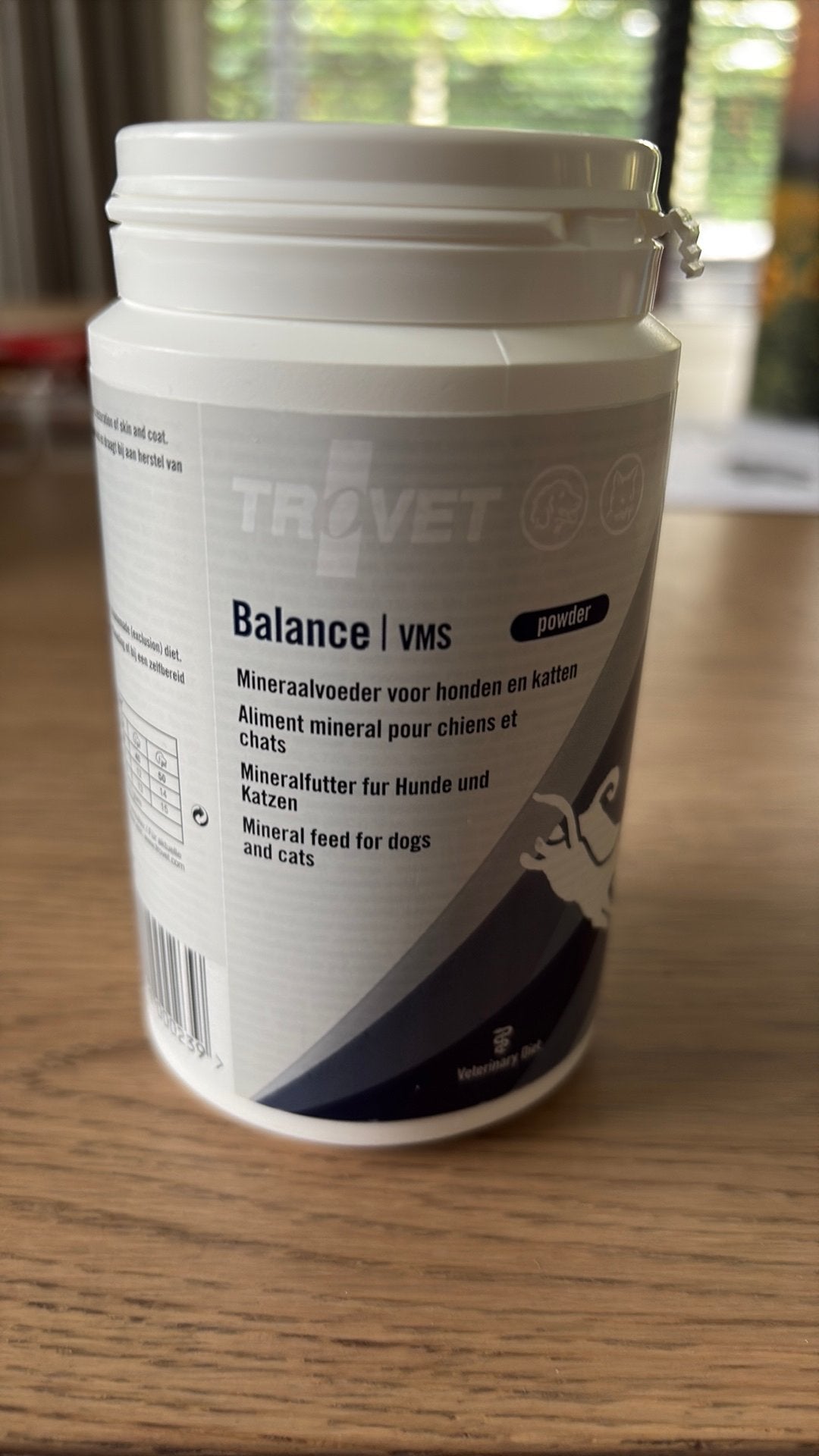 Trovet VMS Balance Poeder Hond Kat 250 gram, Dieren en Toebehoren, Ophalen, Hond