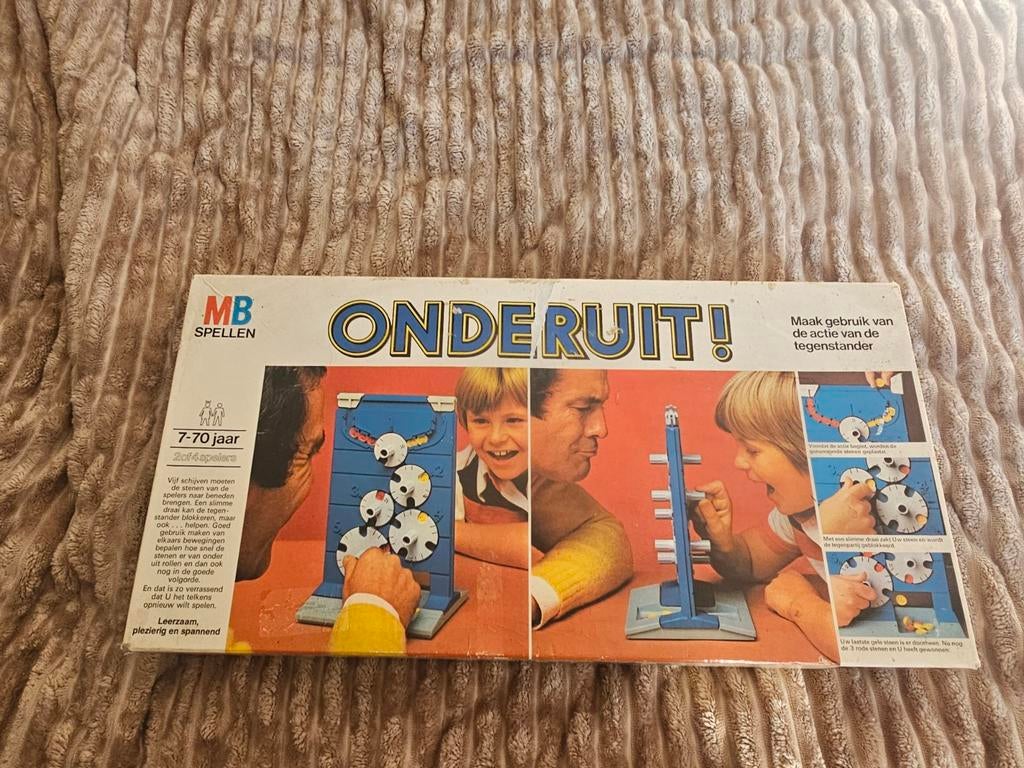 Onderuit, Hobby en Vrije tijd, Gezelschapsspellen | Overige, Ophalen of Verzenden, Gebruikt