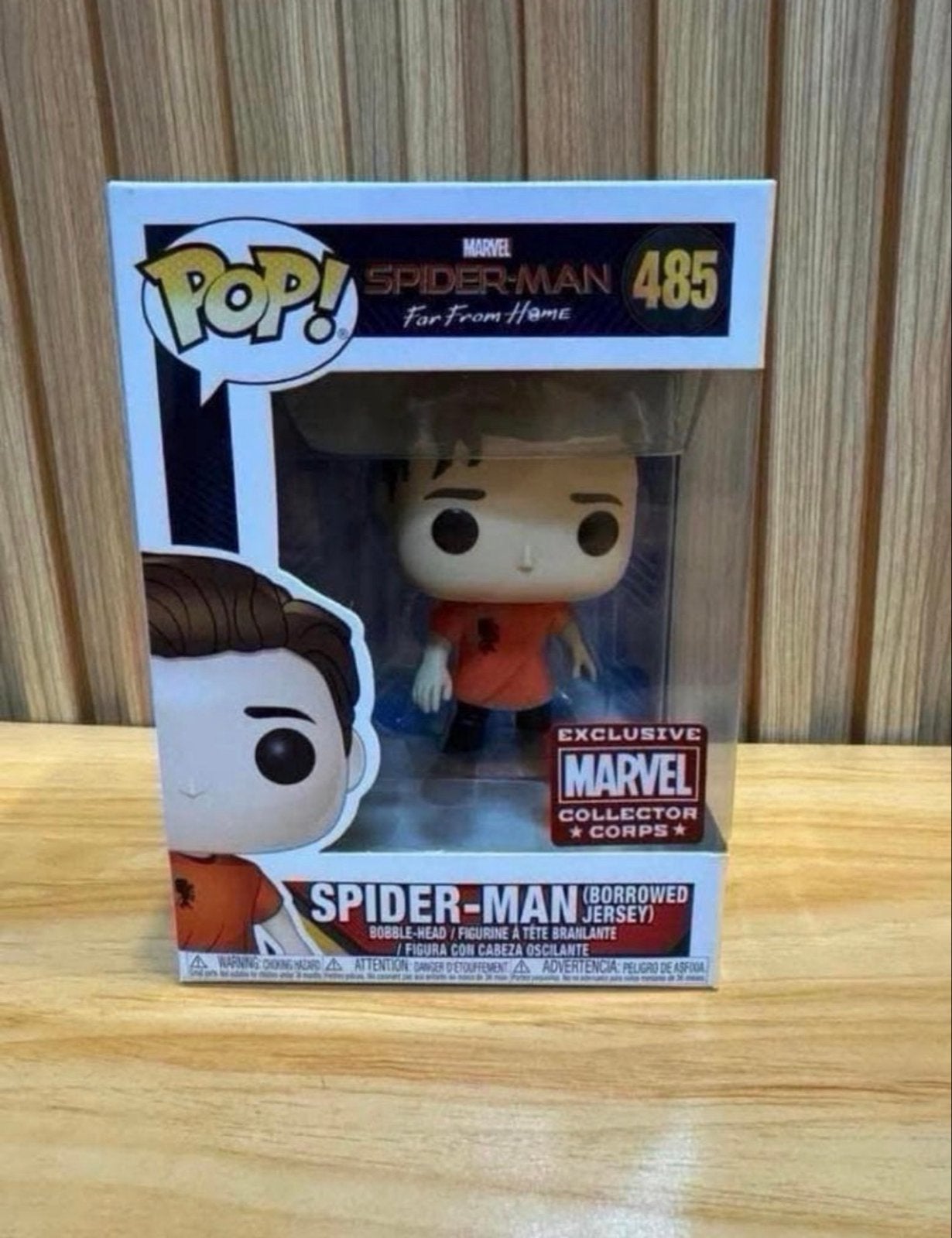 Spiderman Borrowed Jersey funko pop, Ophalen of Verzenden, Nieuw