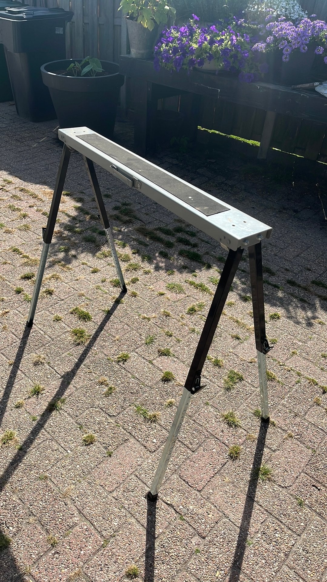 Schragen, Ophalen, Zo goed als nieuw, 70 tot 120 cm, Inklapbaar
