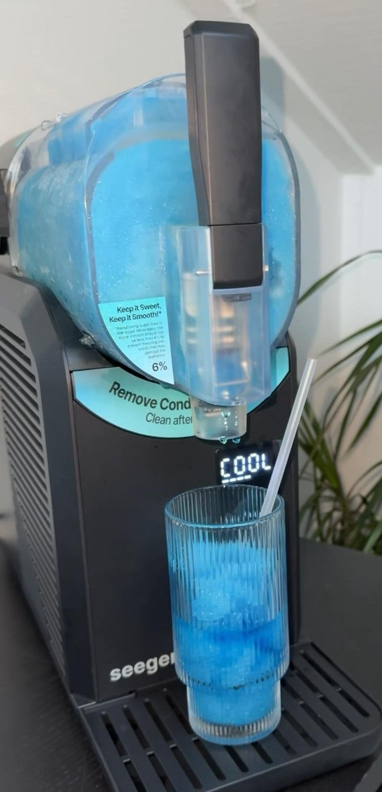 Seeger Super Slush Frozen Drink Maker, Ophalen of Verzenden, Zo goed als nieuw