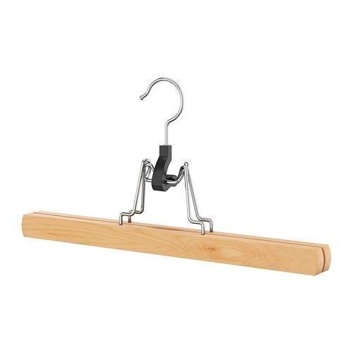 Ikea broekhangers 75 stuks, Ophalen, 50 tot 100 cm, Zo goed als nieuw, Minder dan 100 cm