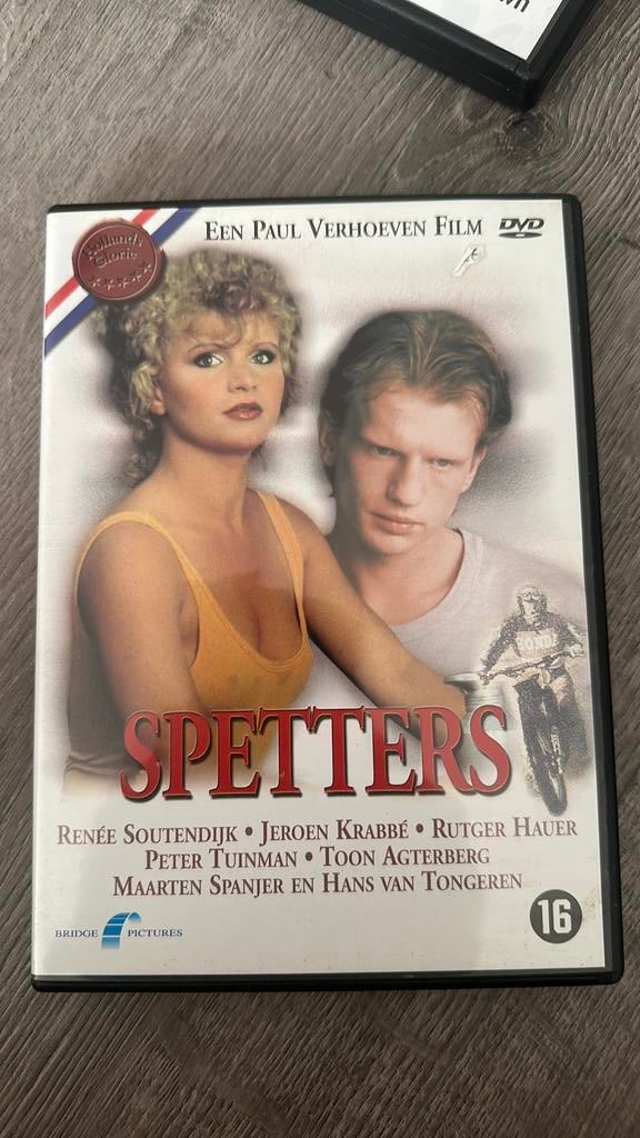 Spetters (dvd), Cd's en Dvd's, Dvd's | Nederlandstalig, Alle leeftijden, Ophalen of Verzenden, Zo goed als nieuw