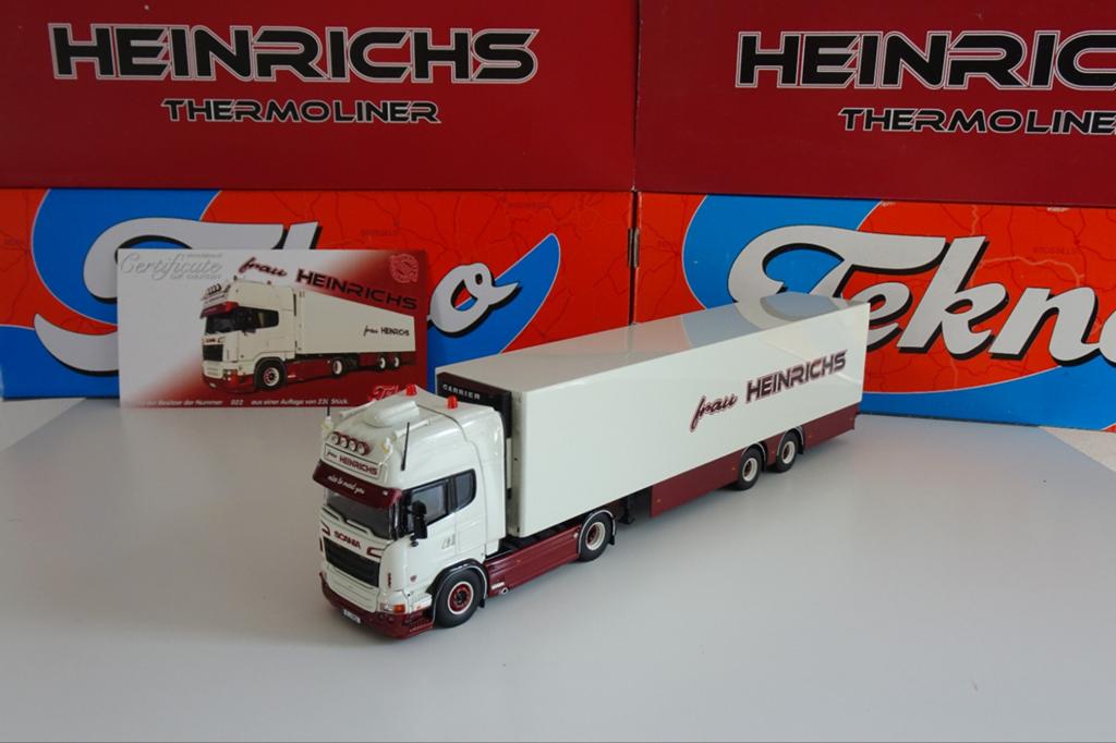 Frau Heinrichs Scania R500 - Tekno, Ophalen of Verzenden, Nieuw, Bus of Vrachtwagen, Tekno