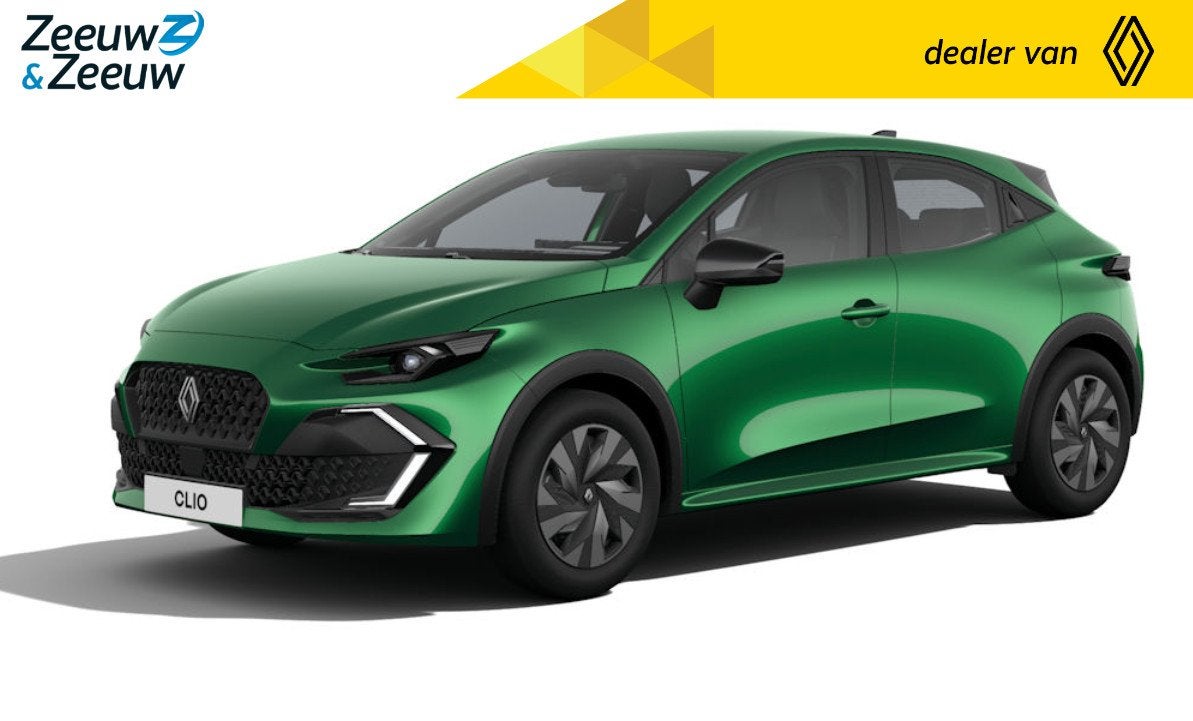 Renault Clio (Zeeuw & Zeeuw Private Lease Actie v.a. €398,, Auto's, Stof, 4 cilinders, Bedrijf, Nieuw