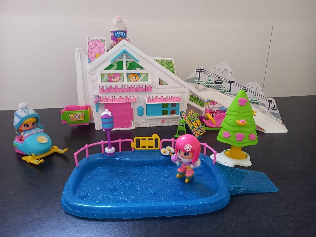 Pinypon ski-lodge, Ophalen of Verzenden, Zo goed als nieuw