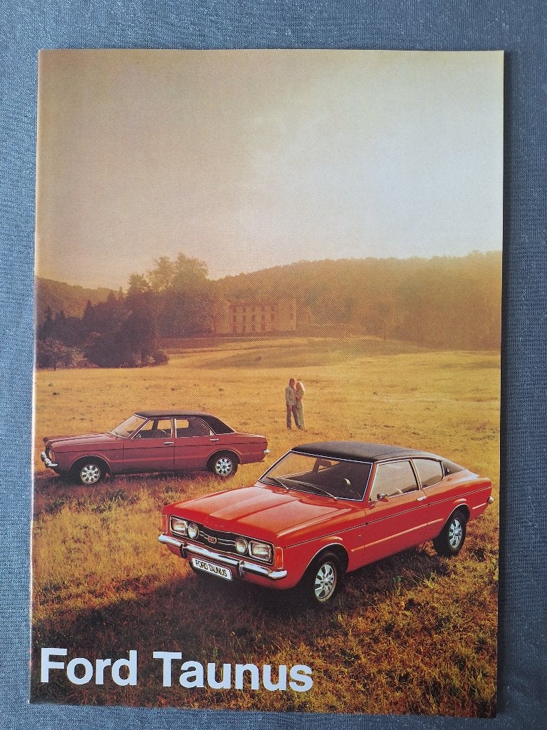 Brochure FORD TAUNUS - 1972 NL, Verzenden, Zo goed als nieuw, Ford
