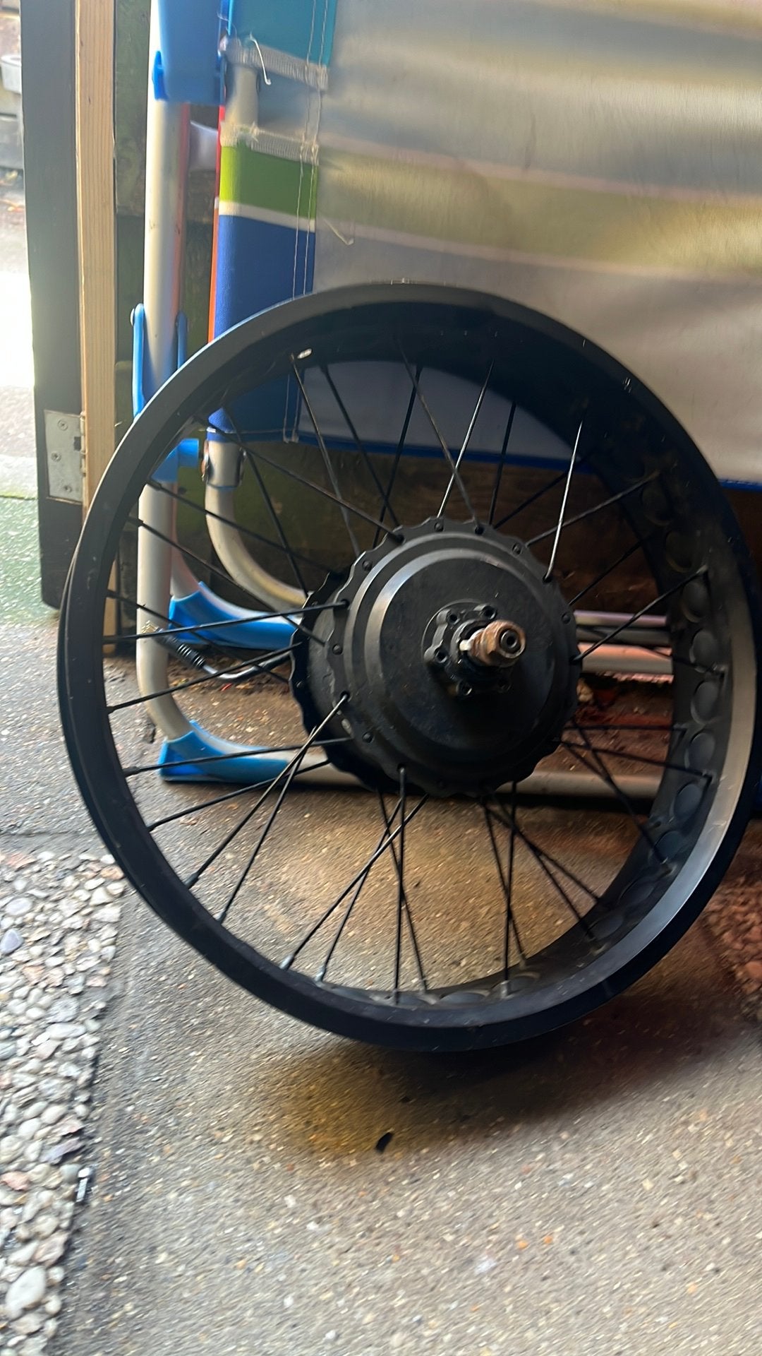 Voorwiel motor fatbike 750w, Ophalen, Zo goed als nieuw, Fatbike, Motor