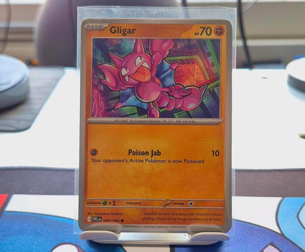 PHANTASMAL FLAMES BASIC GLIGAR 049/094, Hobby en Vrije tijd, Verzamelkaartspellen | Pokémon, Nieuw, Verzenden