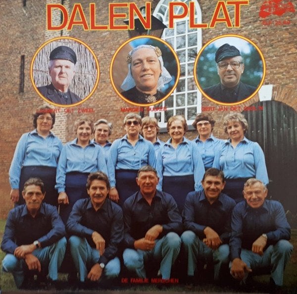 Dalen Plat - De Familie Mensen LP (Volksmuziek), Cd's en Dvd's, Vinyl | Nederlandstalig, LP, Originele persing, Ophalen of Verzenden