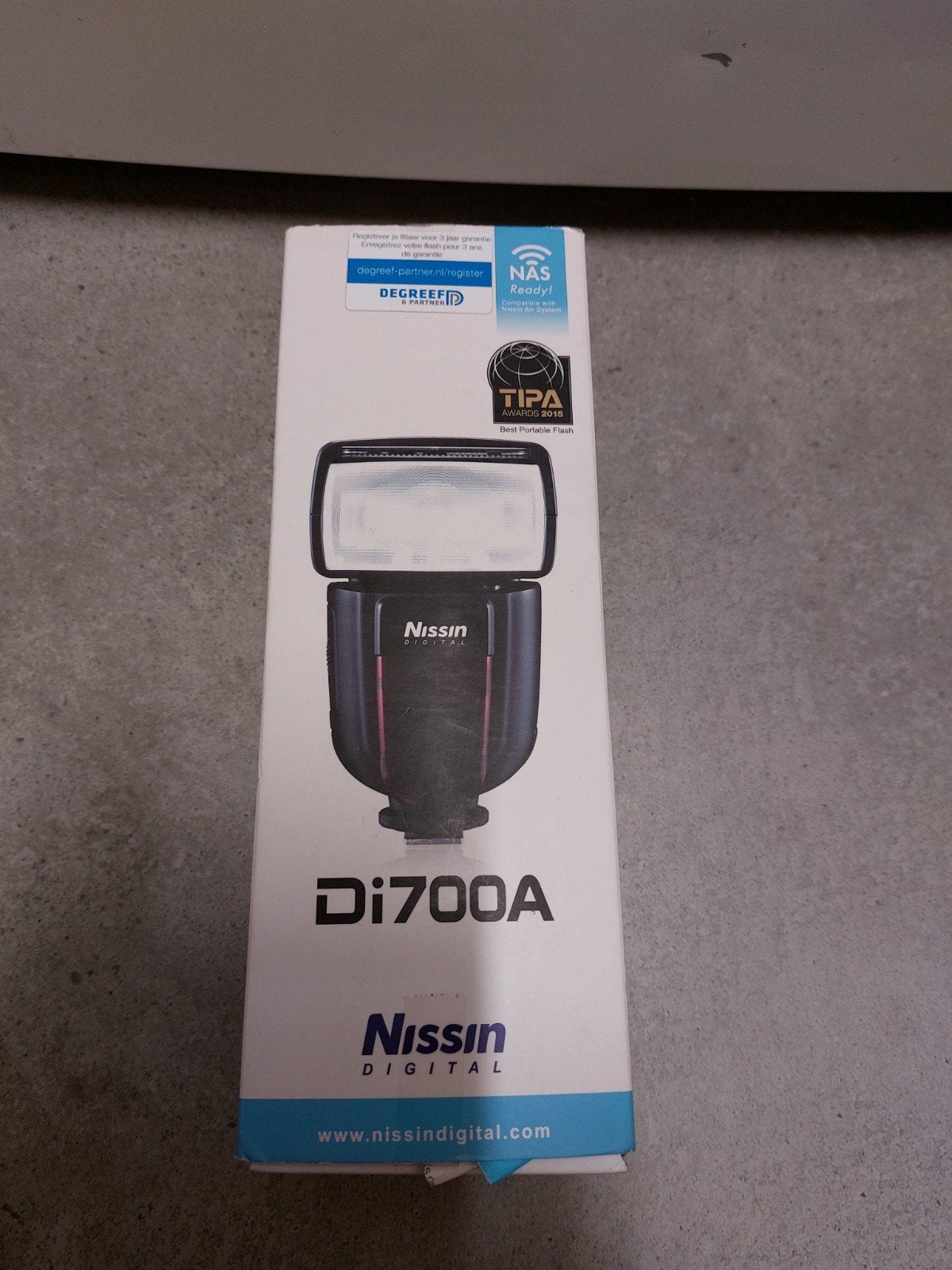 nissin DI700 A, Ophalen of Verzenden, Gebruikt, Nissin