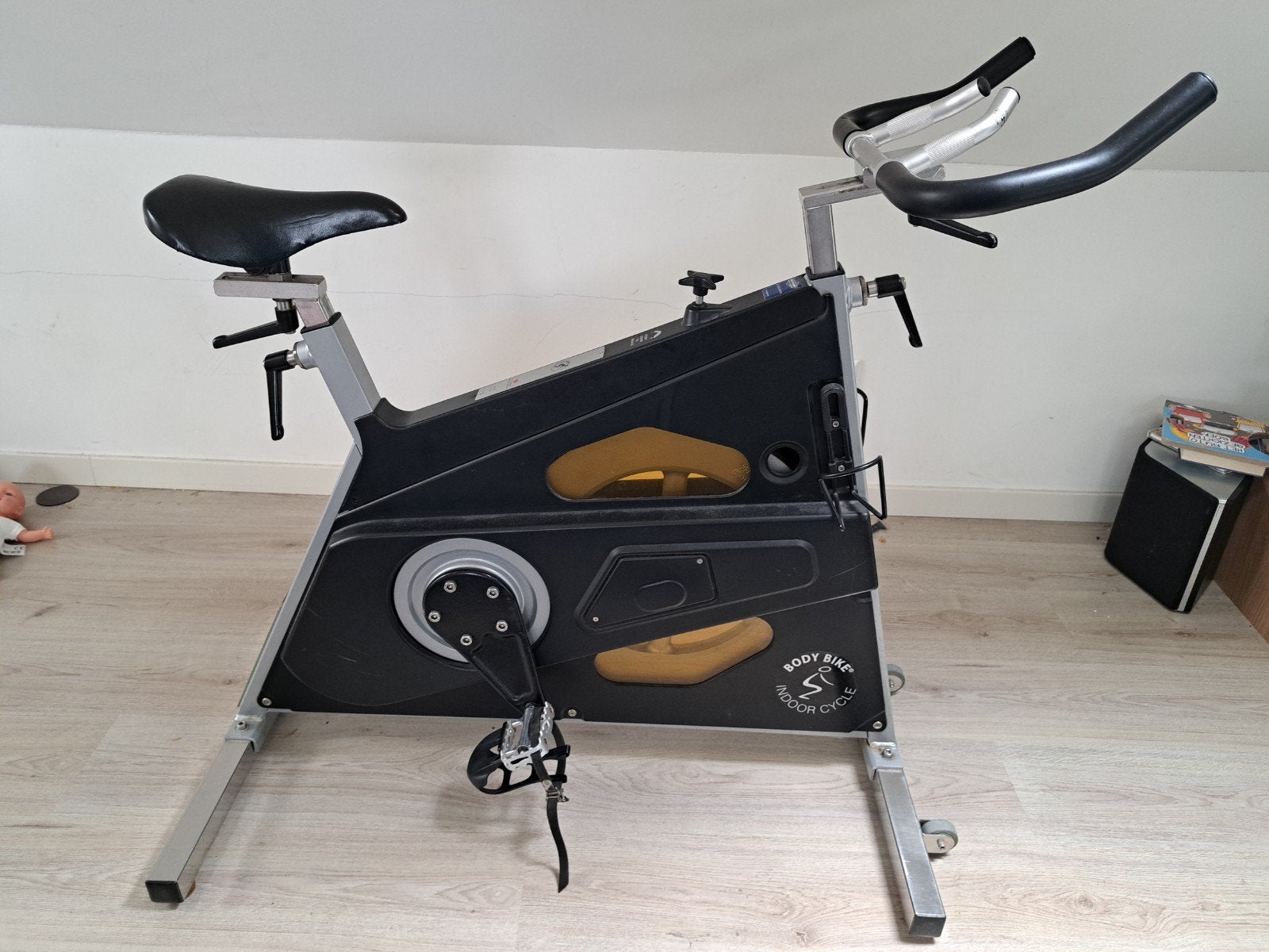 Professionele spinningfiets: Body Bike Classic, Ophalen, Overige typen, Zo goed als nieuw, Metaal